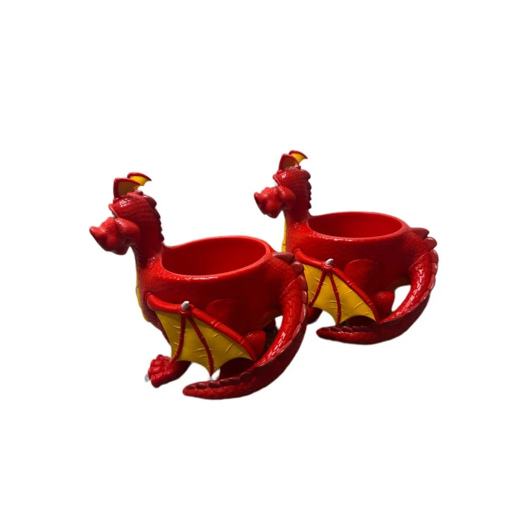 Ringling Bros & Barnum & Bailey Circus Dragon Souvenir‎ Cup/Bowl Set of 2